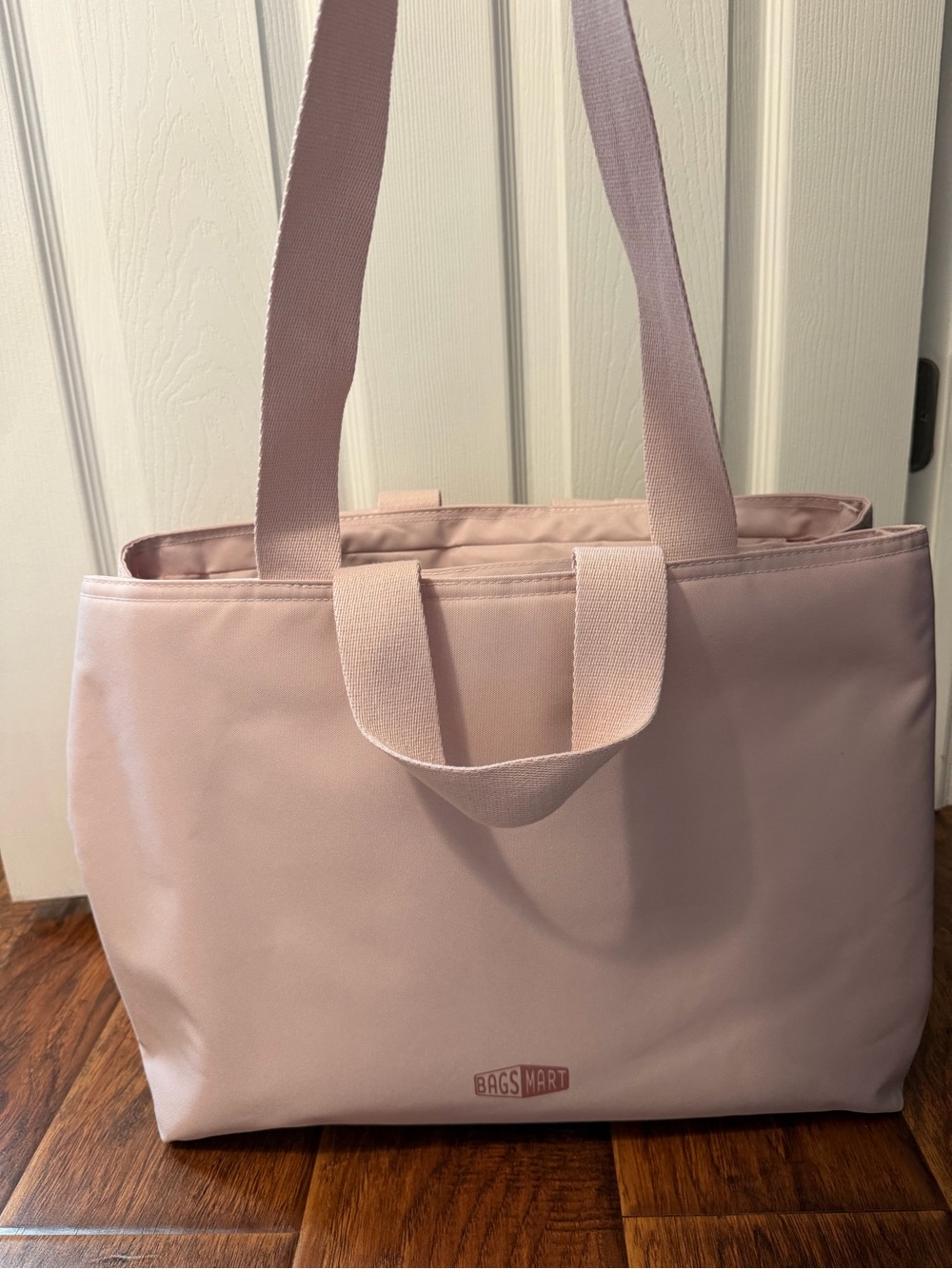 Blush Pink Tote Bag with Dual Carry Straps